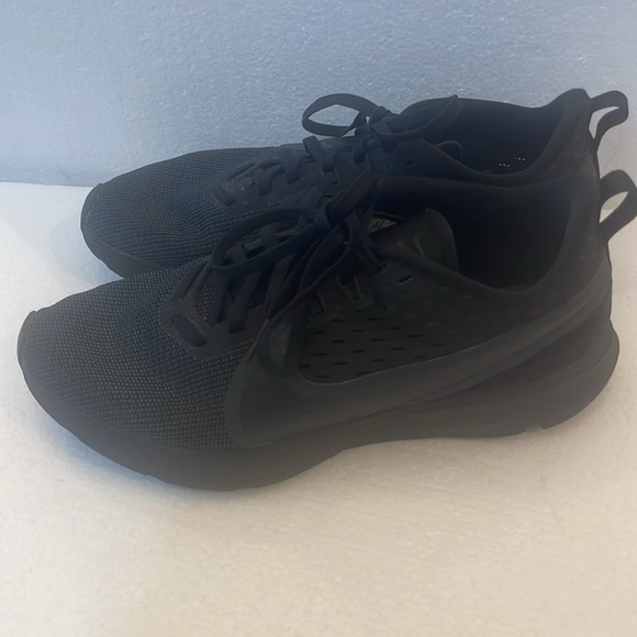Nike zoom running athletic shoes black lightweight sneakers walking women size 8 - Picture 7 of 12